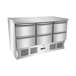 CNJT commercial refrigerator saladette counter